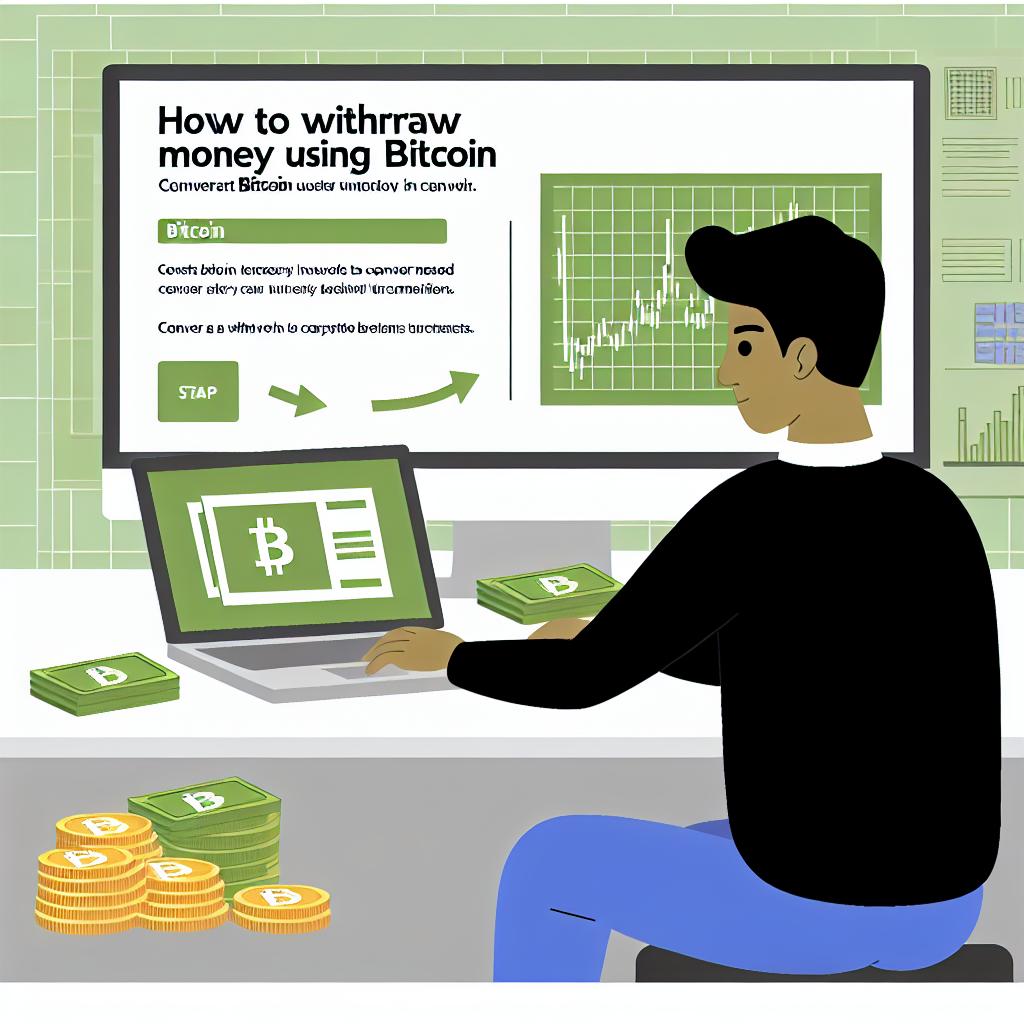 How to withdraw money using Bitcoin.